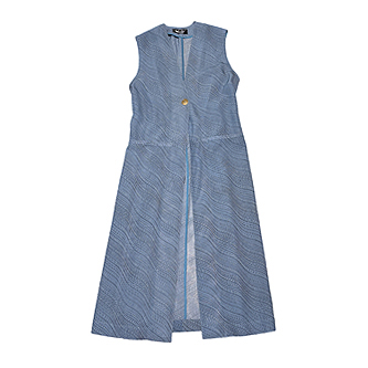 Upcycle Sleeveless long gilet